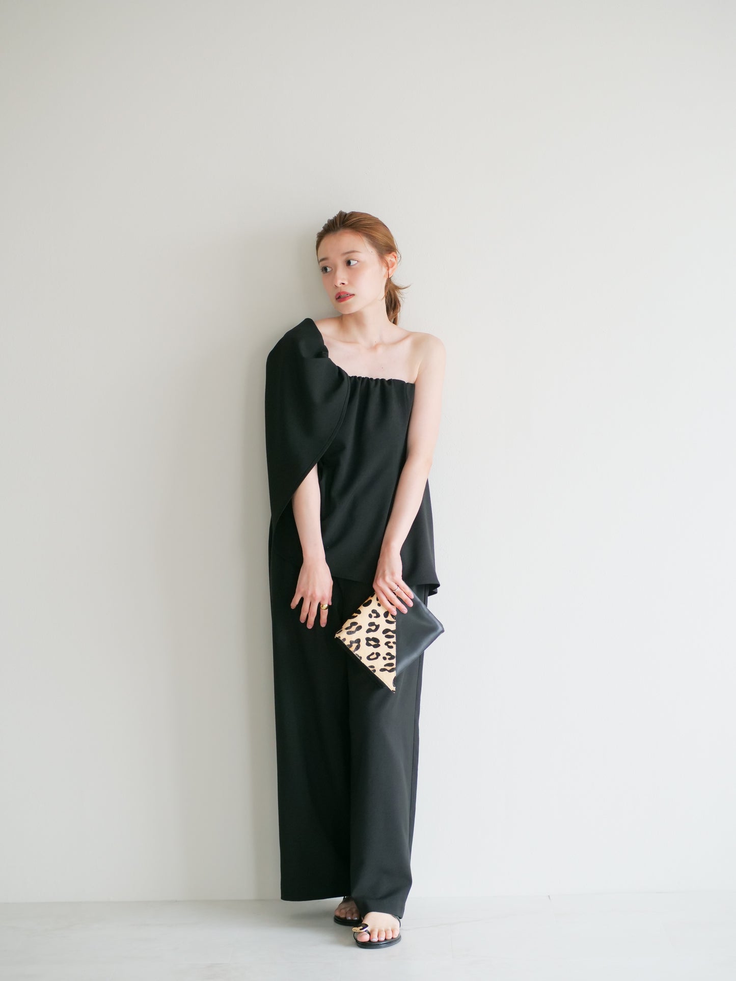 model:153cm (black/long)