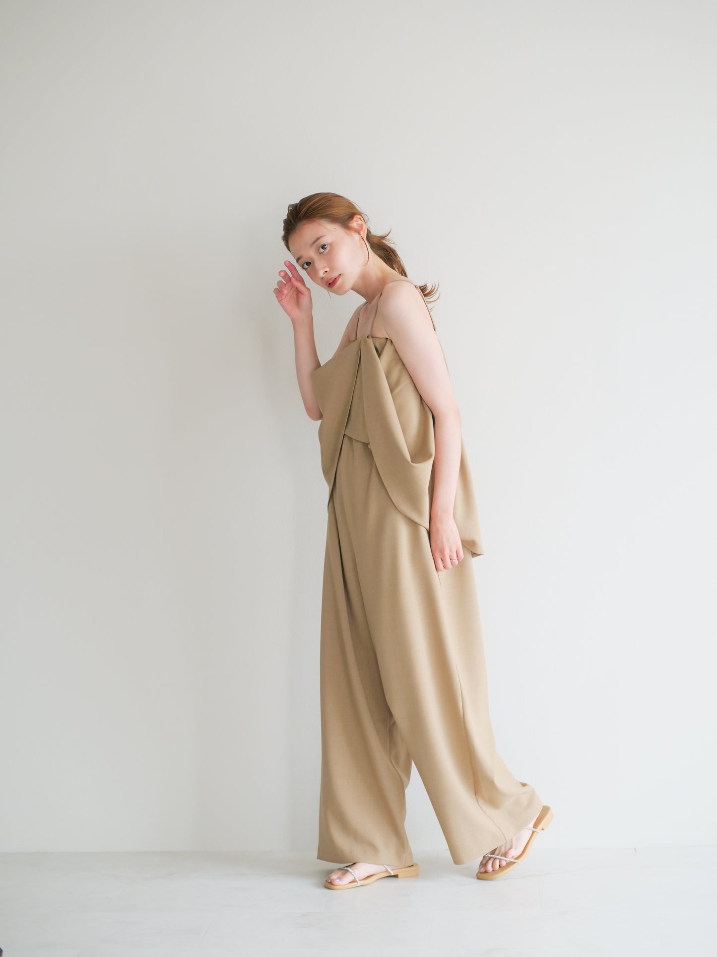 model:153cm (yellow beige/long)