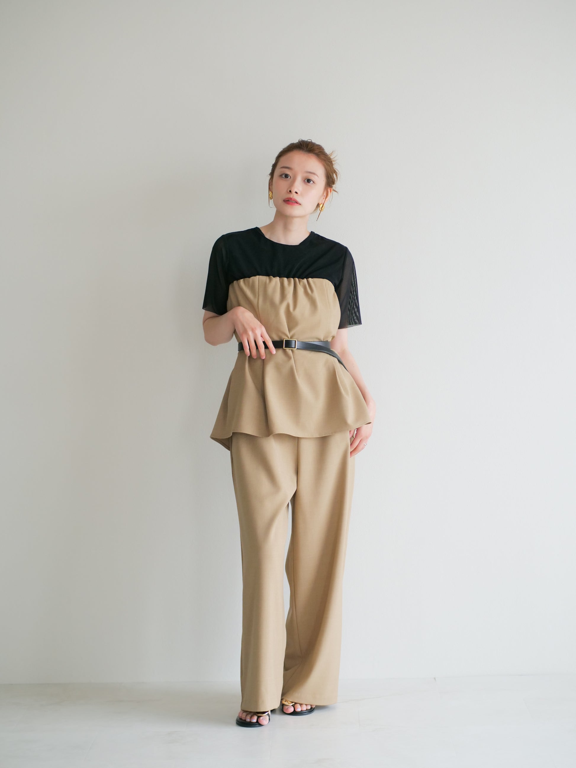 model:153cm (yellow beige/long)