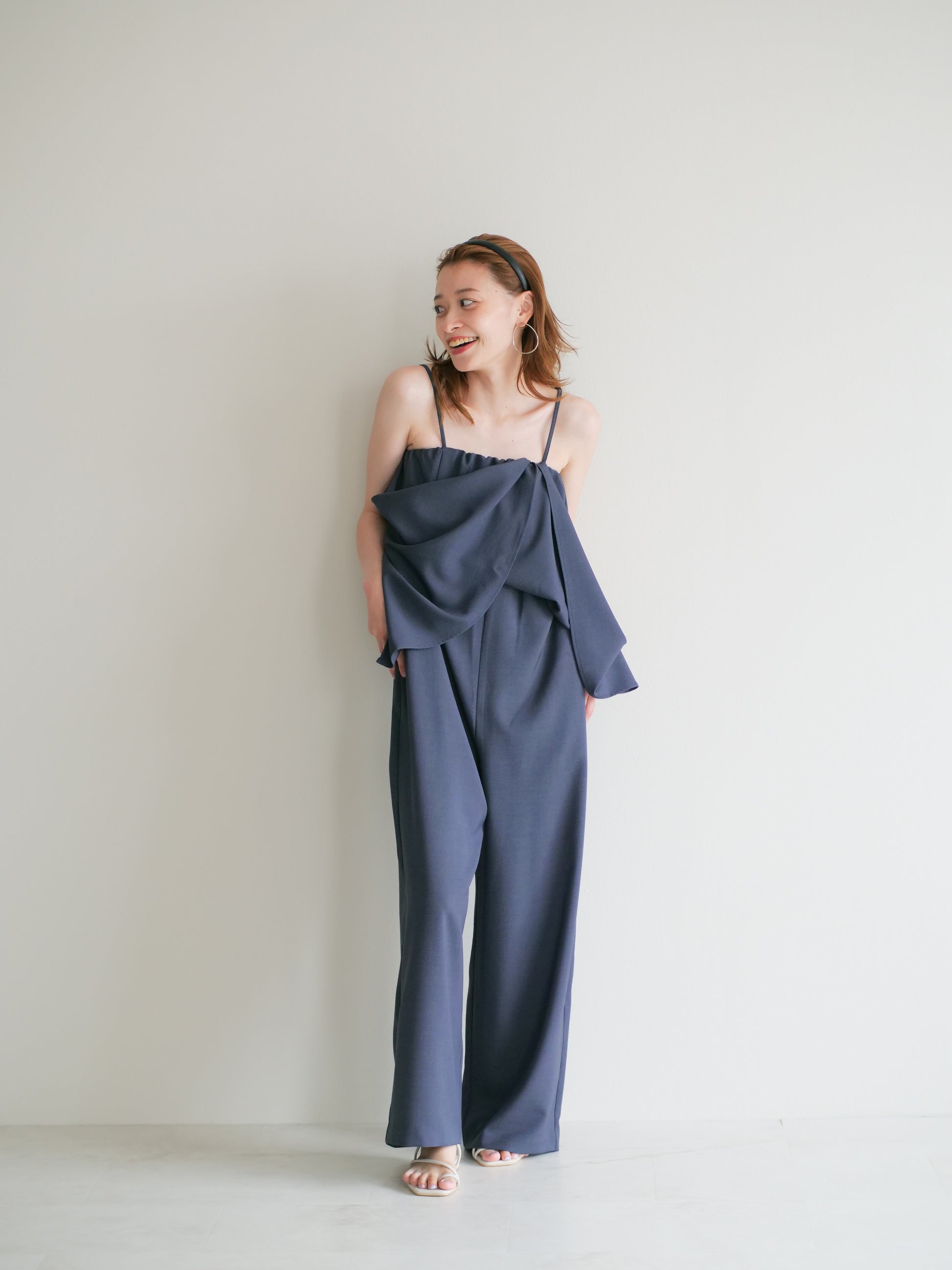 model:153cm (blue gray/long)