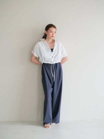 model:153cm (blue gray/long)