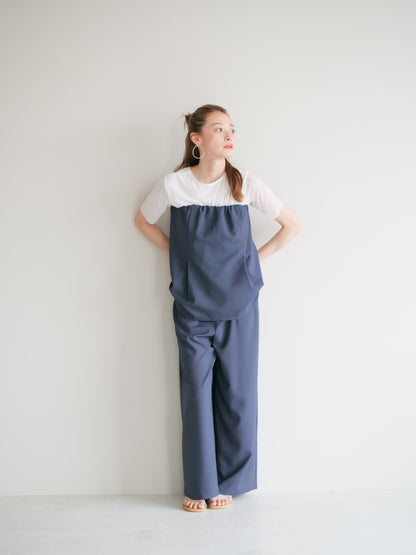model:153cm (blue gray/long)
