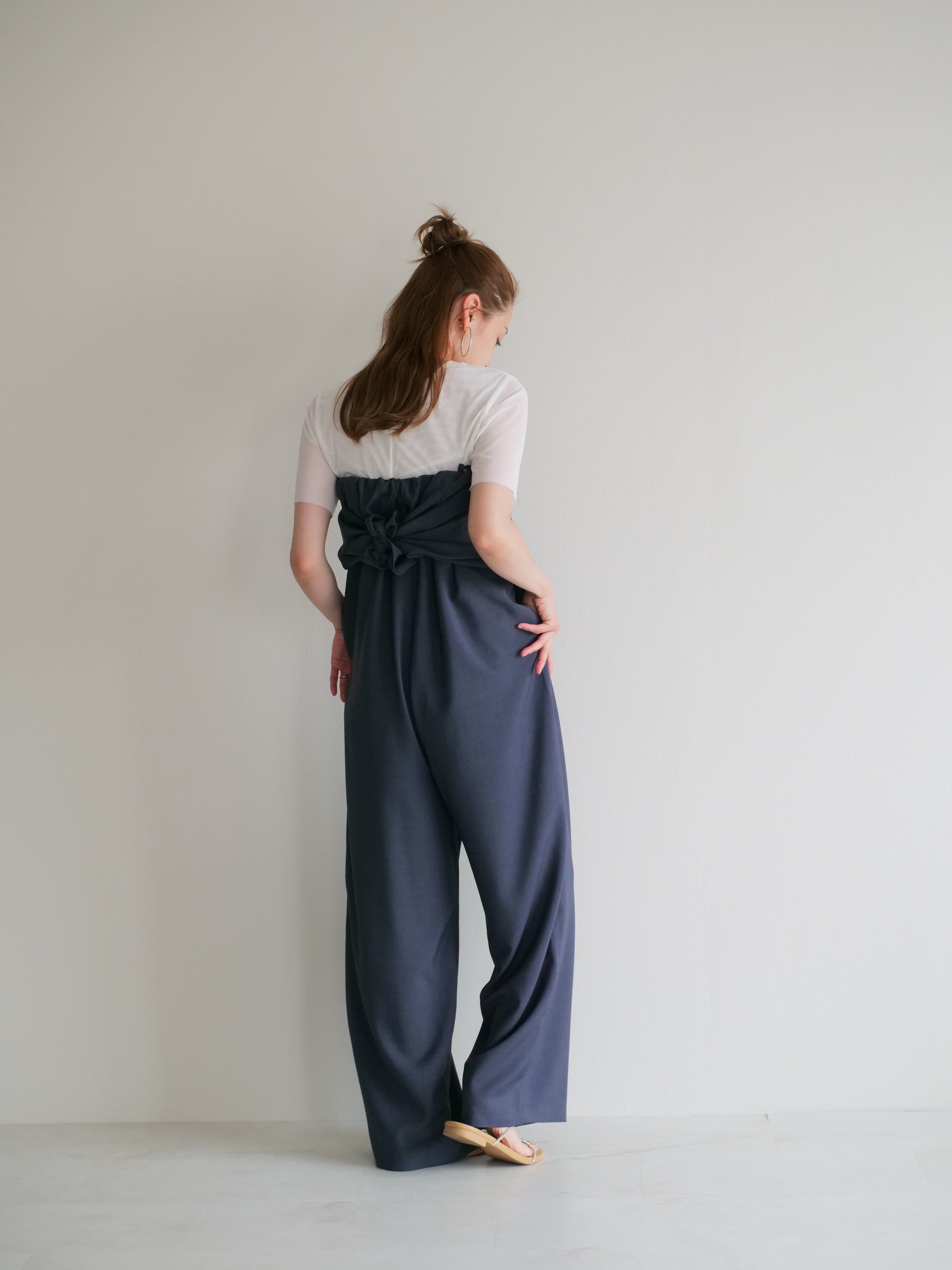 model:153cm (blue gray/long)