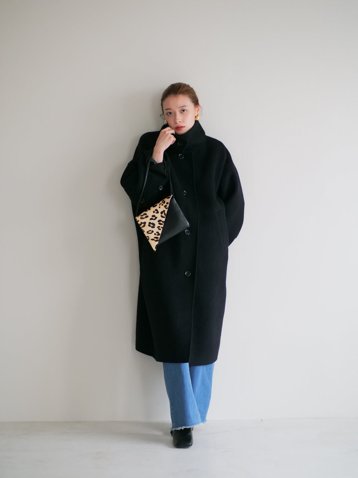 model:153cm (black/long)