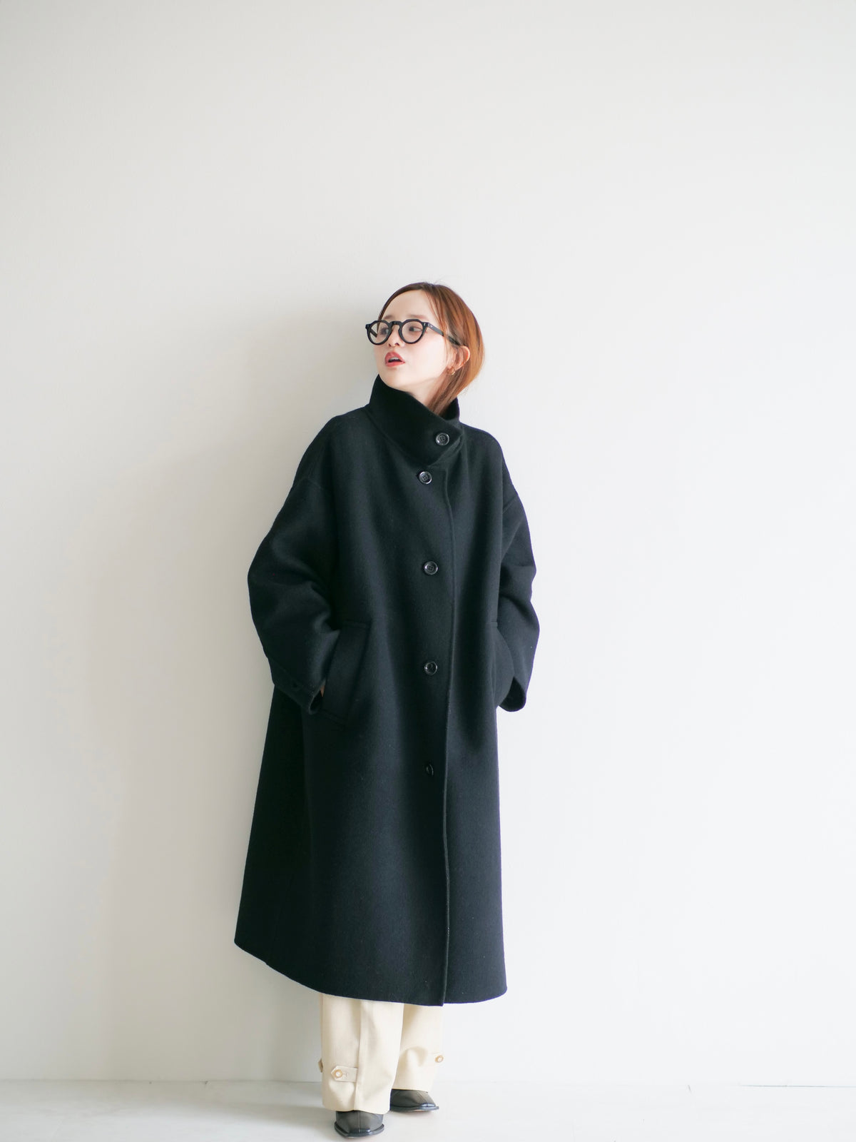 model:145cm (black/long)