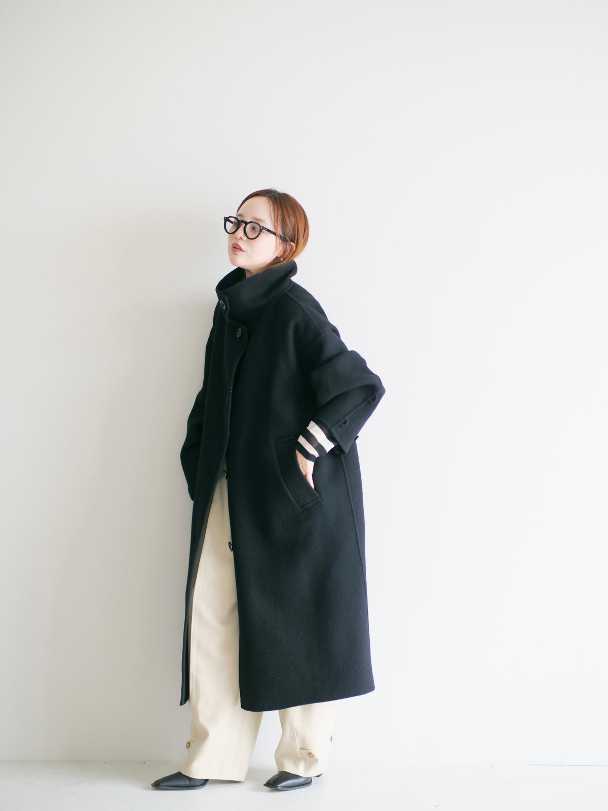 model:145cm (black/long)