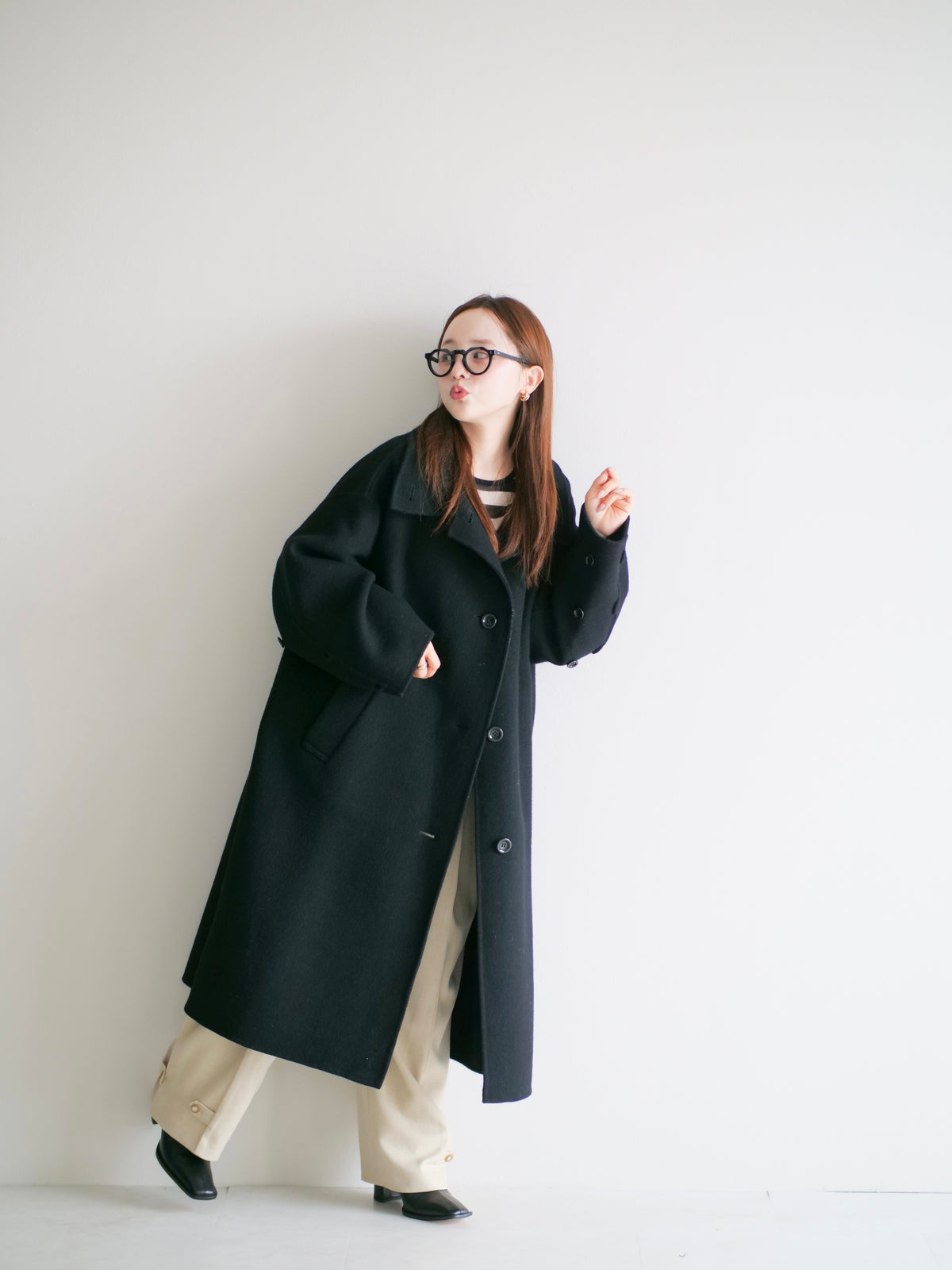 model:145cm (black/long)