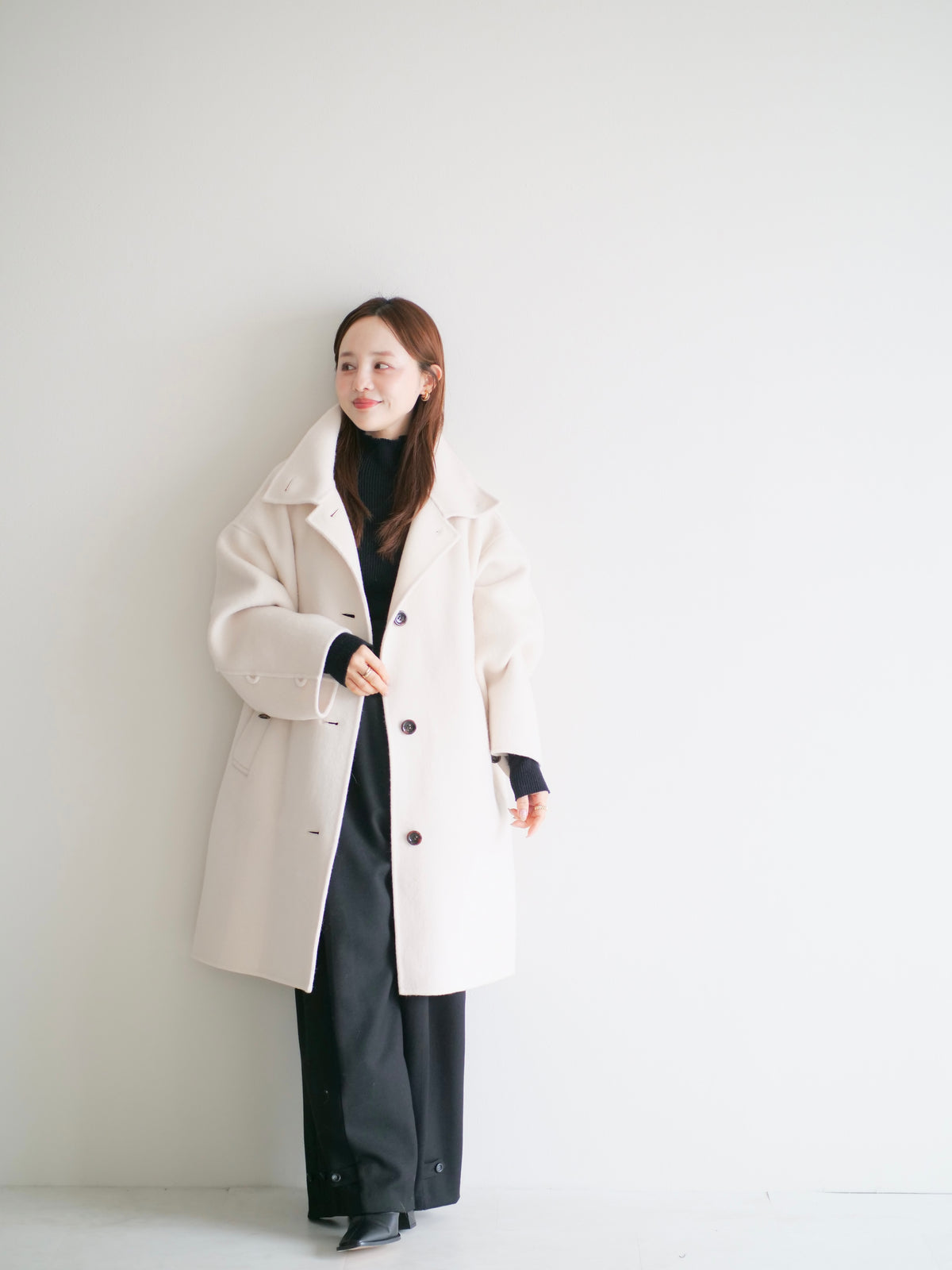 model:145cm (ivory/short)