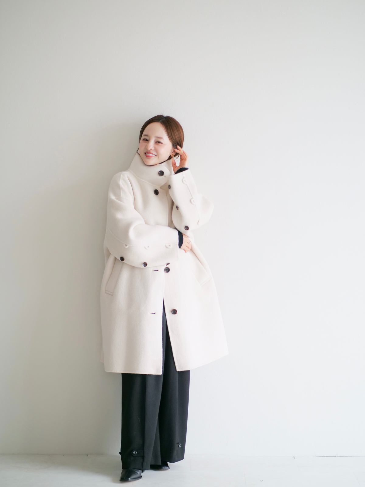 model:145cm (ivory/short)