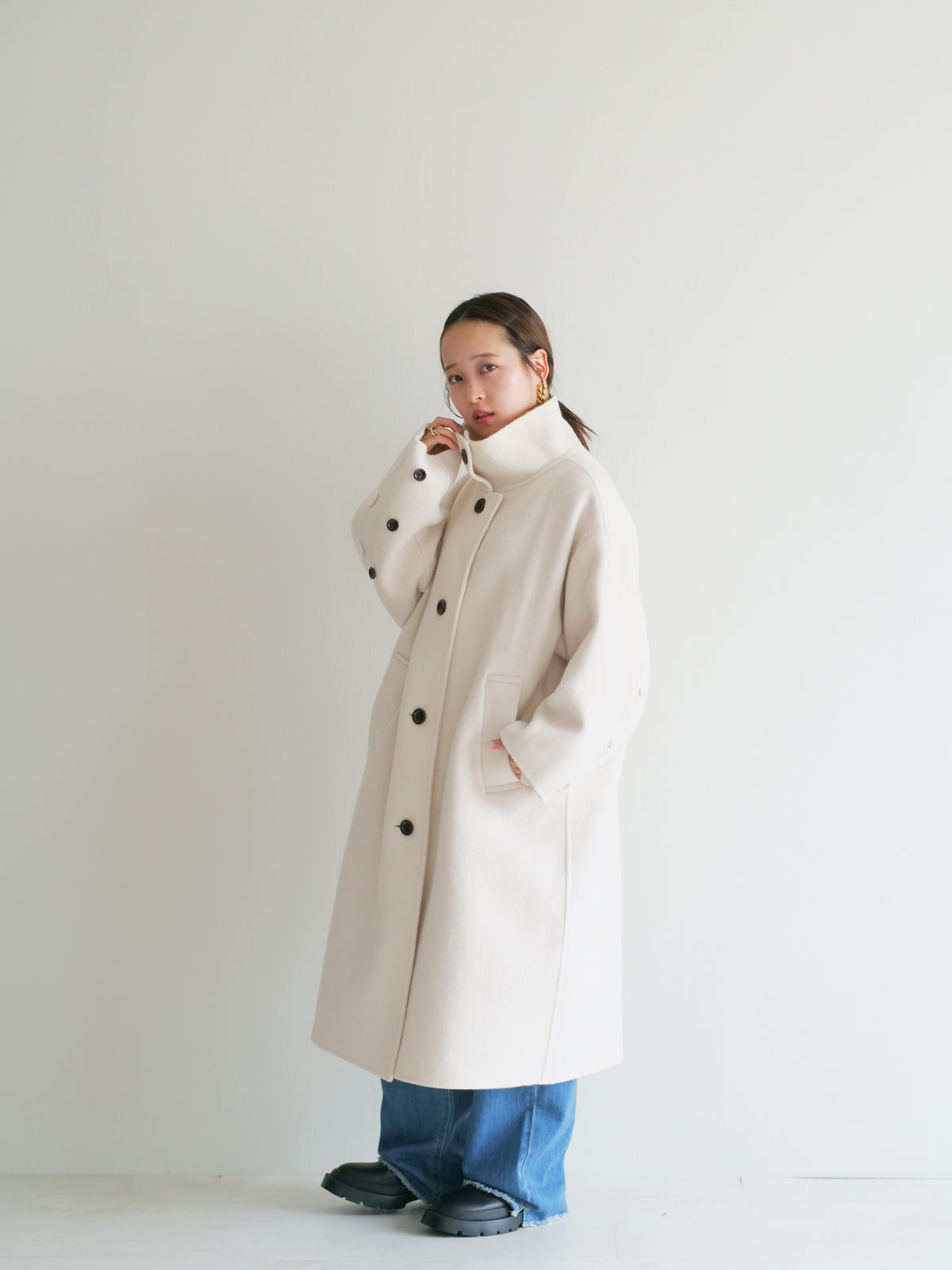 model:148cm (ivory/long)