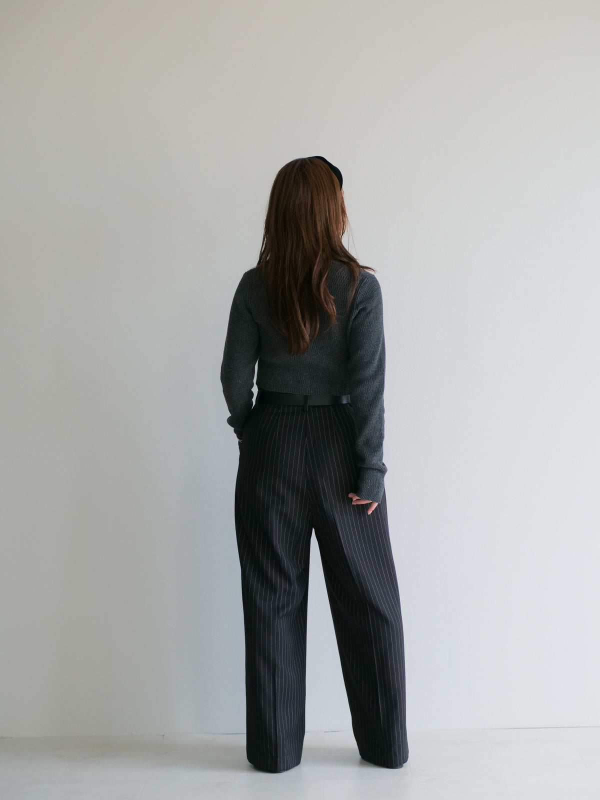 model:151cm (black/long)