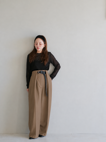 model:145cm (brown/short)