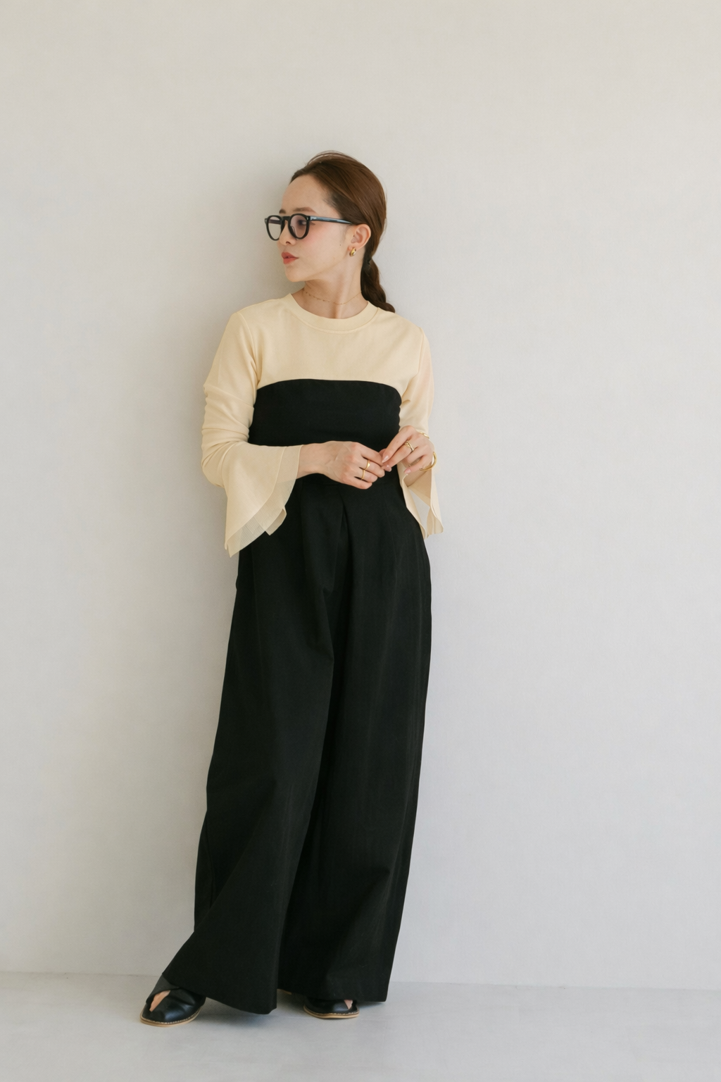 model:145cm (beige/FREE)