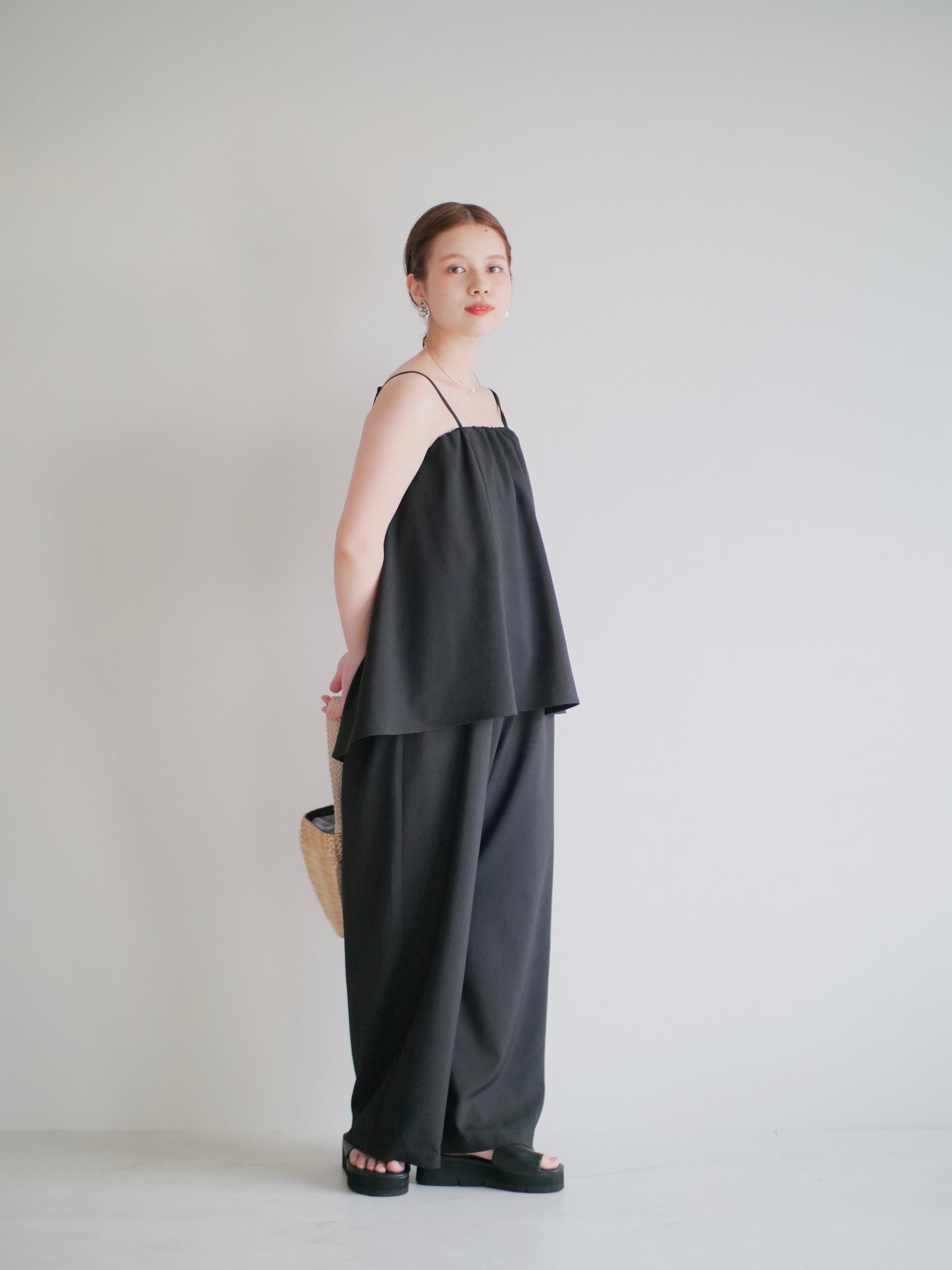 model:151cm (black/long)