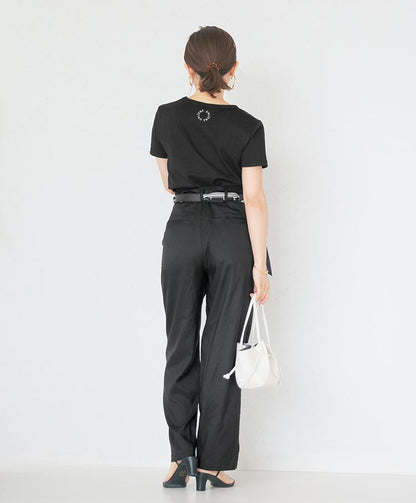 satin tac pants