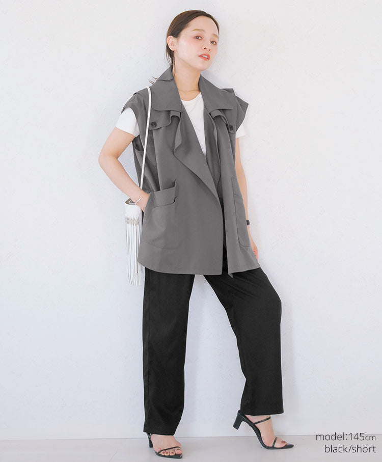 satin tac pants