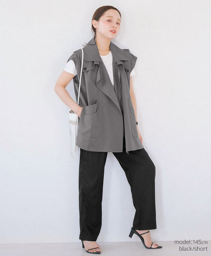 satin tac pants