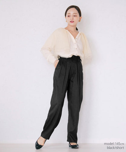satin tac pants