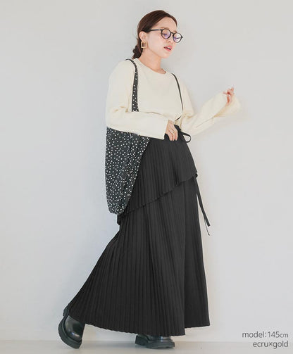 zip detail knit tops