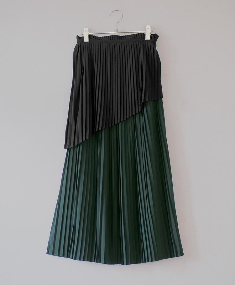 pleats skirt　