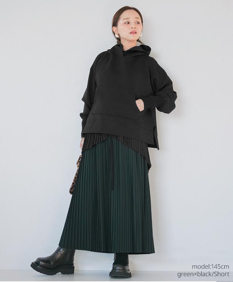 pleats skirt　