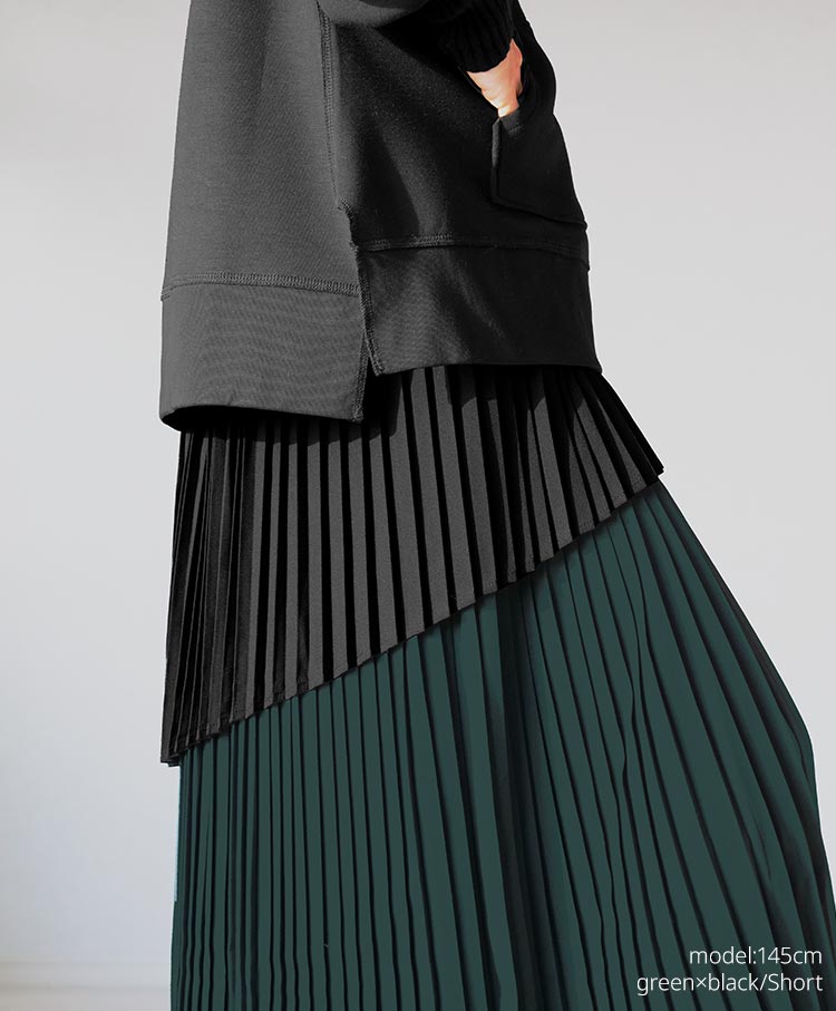 pleats skirt　