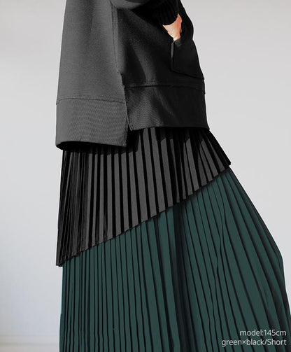pleats skirt　