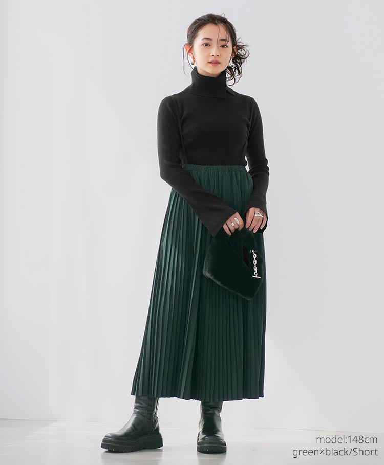pleats skirt　