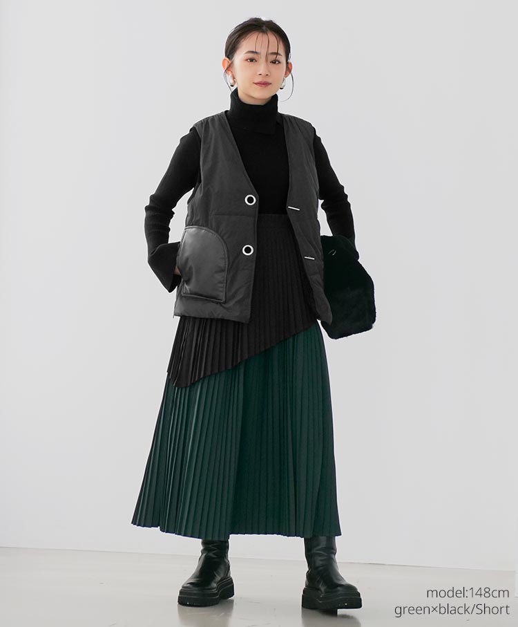pleats skirt　
