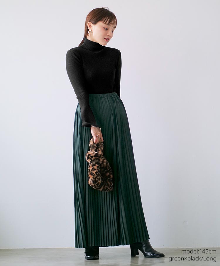 pleats skirt　