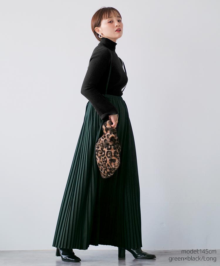 pleats skirt　