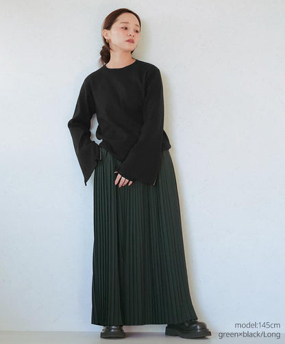 pleats skirt　