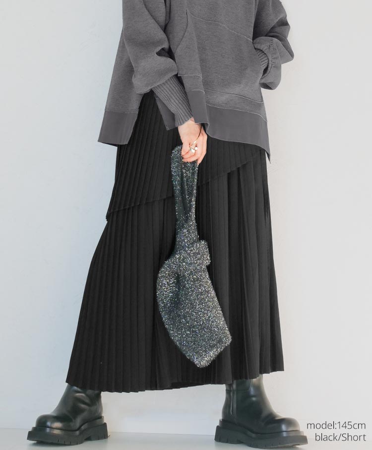 pleats skirt　
