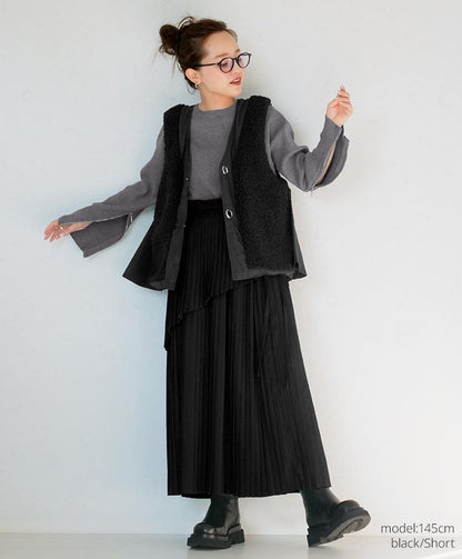 pleats skirt　