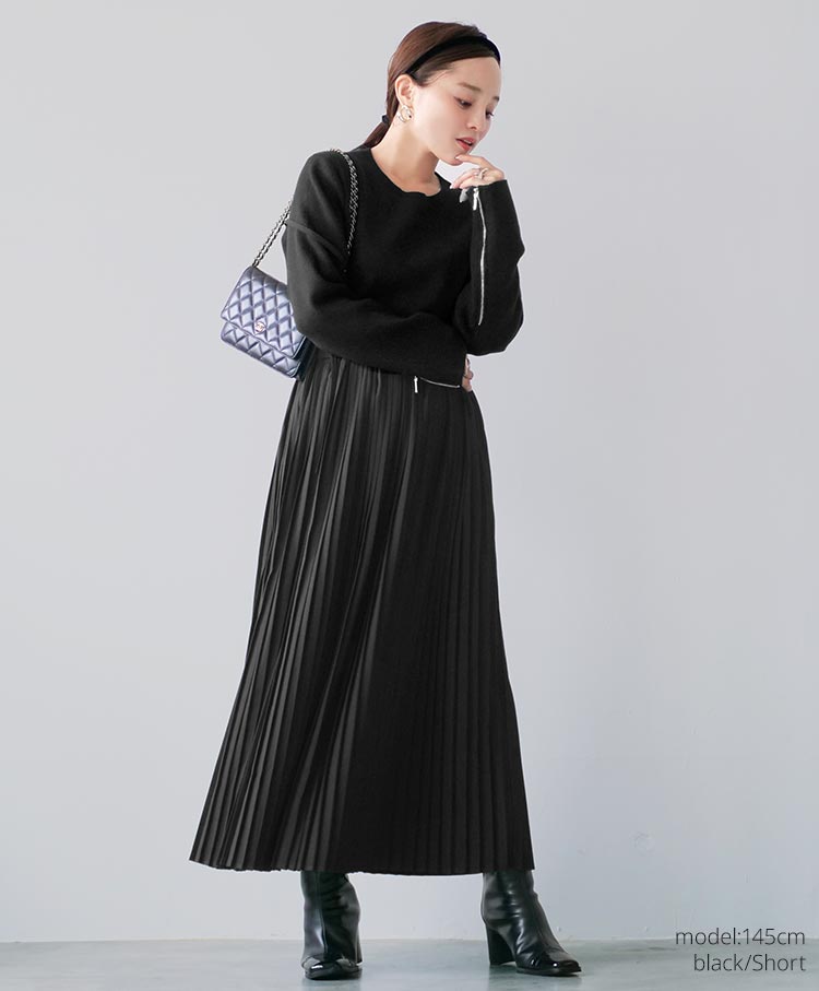 pleats skirt　