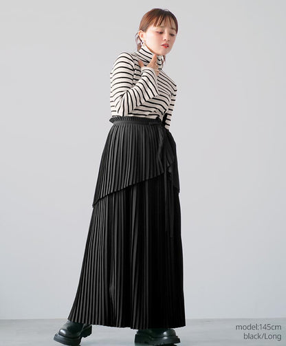 pleats skirt　