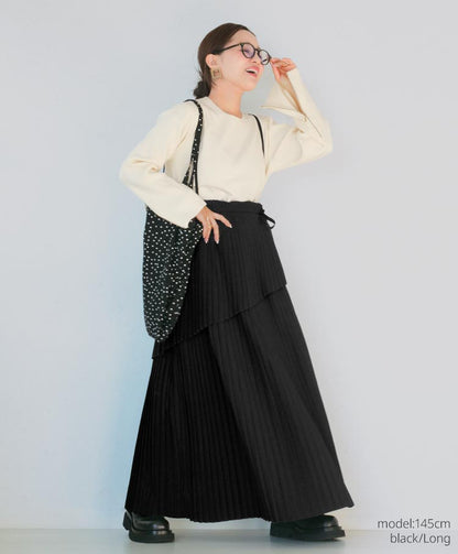 pleats skirt　