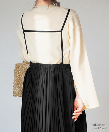 pleats skirt　