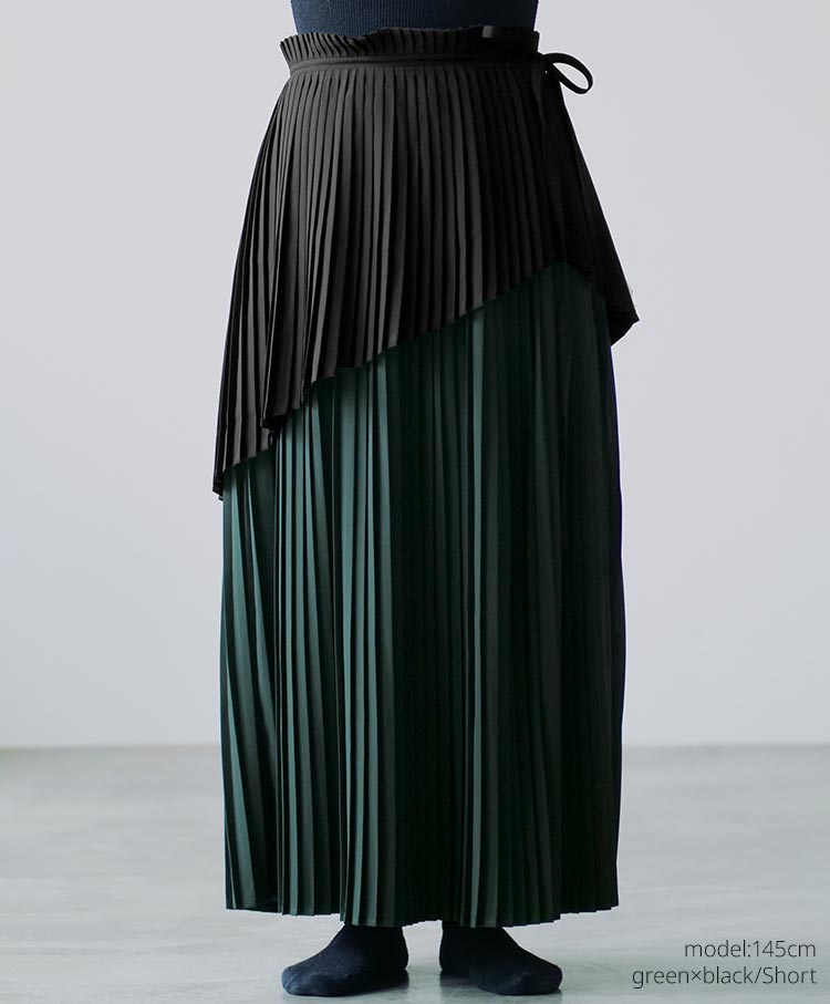 pleats skirt　