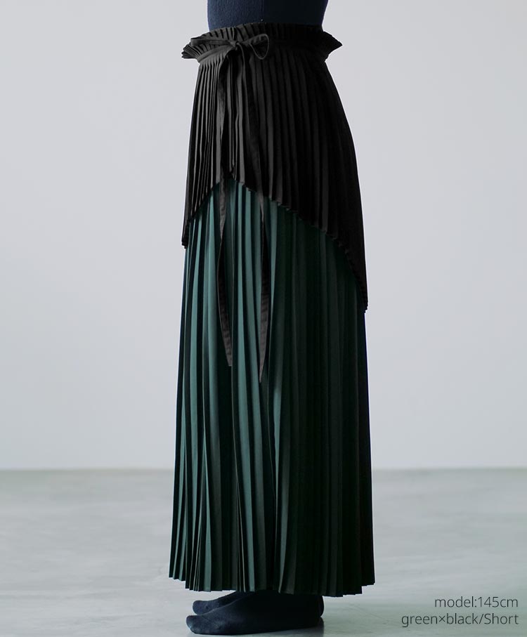 pleats skirt　