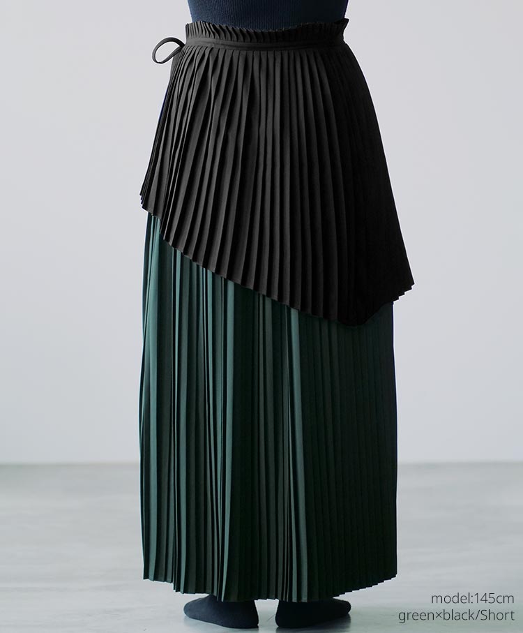 pleats skirt　
