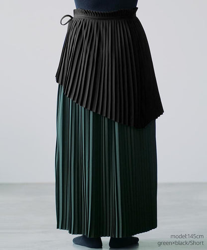 pleats skirt　