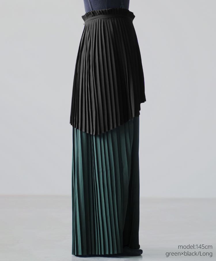 pleats skirt　