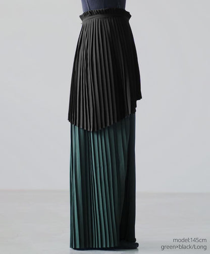 pleats skirt　