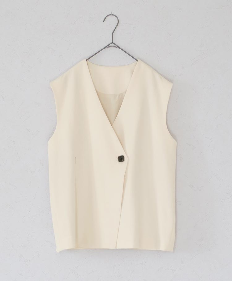 v neck gilet