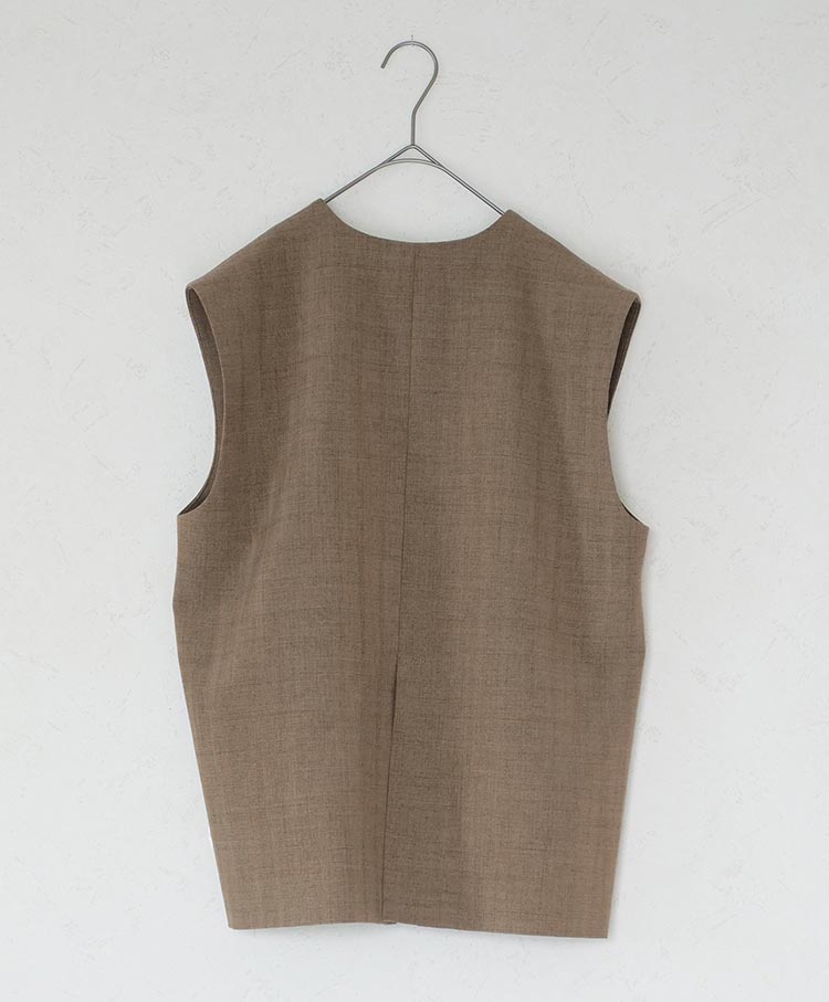 v neck gilet