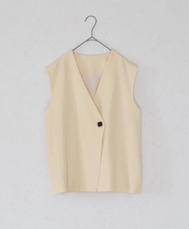 v neck gilet