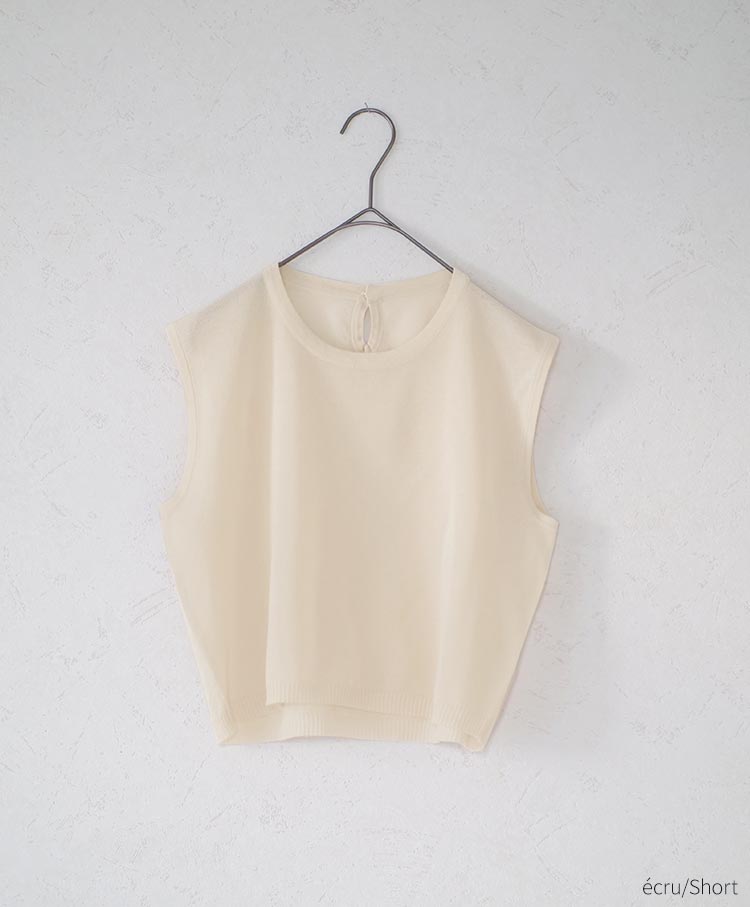 Sleeveless Sheer Knit　AK059