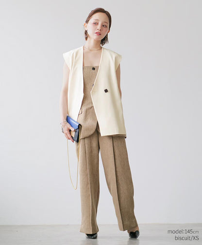 Single tuck pants