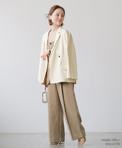 Single tuck pants